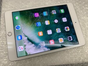 JQ049 SIMフリー iPad mini 第4世代 Wi-Fi+Cellular A1550 シルバー 16GB