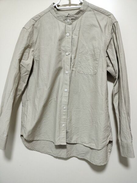 新中古品 長袖 シャツ M サイズ 綿100%