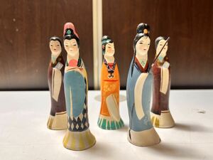 郷土玩具 土人形 置物 伝統工芸 民芸 時代物 中國 中国 高さ約10cm