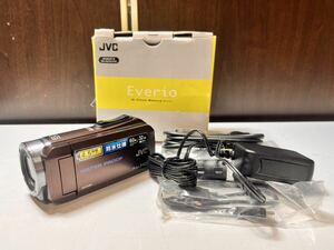 動作確認済 JVC Everio GZ-R70 ビデオカメラ 防塵 防水 耐低温 耐衝撃 オールウェザームービーカメラ