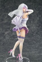 ファット・カンパニー Re:ゼロから始める異世界生活 エミリア ウェディングVer. 1/7スケール 完成品 フィギュア新品未開封（輸送箱未開封）_画像4