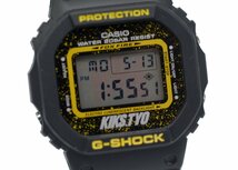 [レア 未使用品] 稼働品【CASIO】カシオ G-SHOCK×KIKS TYO コラボ DW-5600VT バックライト点灯OK 未使用品_画像3