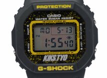 [レア 未使用品] 稼働品【CASIO】カシオ G-SHOCK×KIKS TYO コラボ DW-5600VT バックライト点灯OK 未使用品_画像1