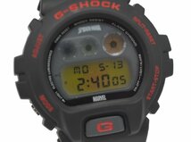 [レア 未使用品] 稼働品【CASIO】カシオ G-SHOCK×SPIDER MAN スパイダーマン 2006年 限定 コラボ DW-6900 バックライト点灯OK 未使用品_画像1