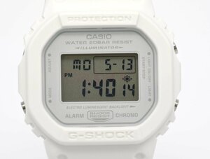 レア [未使用品] 稼働品【CASIO】カシオ G-SHOCK× Ciaopanic チャオパニック TOKYO LAB DW-5600 ホワイト 動作OK 未使用品 箱 保証書付