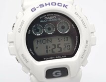 [レアモデル] 稼働品【CASIO】カシオ G-SHOCK GW-6900A-7JF ホワイト マルチバンド6 電波 タフソーラー 動作OK 未使用品_画像3