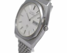 [中古品] 稼働品【SEIKO】 KING QUARTZ キングクォーツ デイデイト 9923-7010 ステンレス クォーツ メンズ 中古品_画像4