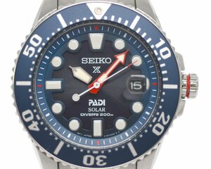 [中古品] 稼働品【SEIKO】セイコー PROSPEX プロスペックス PADI SNE435J1 V157-0DF0 ソーラー ダイバーズ200ｍ 動作OK 中古品