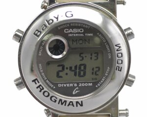 [中古品] 稼働品【CASIO】Baby-G フロッグマン BGW-100 イルカ クジラ バックライト点灯OK 動作OK 中古品