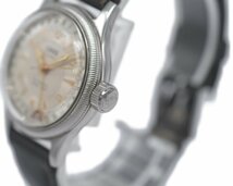 【ORIS】オリス AT 自動巻 7400 ポインターデイト 裏スケルトン 稼働品 中古品_画像4