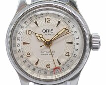 【ORIS】オリス AT 自動巻 7400 ポインターデイト 裏スケルトン 稼働品 中古品_画像2