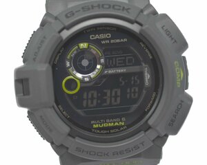 レアモデル [未使用品] 稼働品【CASIO】カシオ G-SHOCK GW-9300GY-1JF MUDMAN マルチバンド6 電波 タフソーラー 動作OK 未使用品