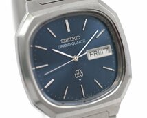 激レア [中古品] 稼働品【SEIKO】セイコー GRAND QUARTZ グランドクォーツ 9943-5020 デイデイト メンズ 純正ブレス ヴィンテージ 中古品_画像1