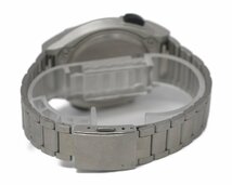 [中古品] 稼働品【SEIKO】 音声デジタルウォッチ Talking Voice Watch SBJS001 41mm A860-4001 メンズ シルバー クォーツ 中古品_画像6