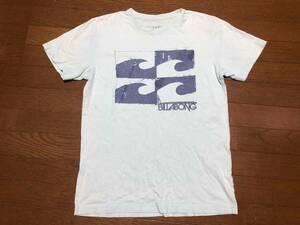 ★BILLABONG　ビラボン★サーフTシャツ★ライトグリーン★Mサイズ★サーフウエア★コットンシャツ★スケボー★送料230円★