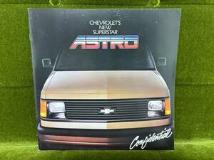 * free shipping 1 point thing that time thing dead stock unused Chevrolet Astro 1985 year American version catalog GMC Safari kre-ga- Ame car rekala