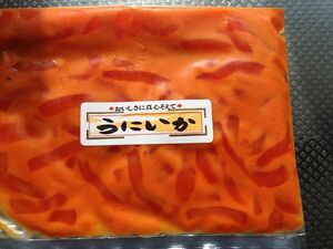 〔業務用大量・お買い得簡単パック〕うにいか1ｋｇ〔E〕イカ☆