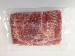  bacon slice (2mm)500g×20(E) north . direct sale * pig rose meat *..