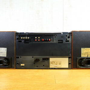 SHARP シャープ FEEL RS-5 カセットレコーダー スピーカー 分離型 赤 レッド オーディオ 音響機器 当時物 ※通電OK ジャンク ＠120(4)の画像9