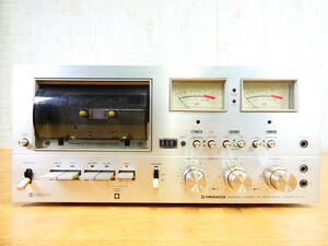 PIONEER パイオニア CT-9 カセットデッキ 音響機器 オーディオ ※ジャンク/通電OK！ @120 (5)