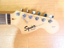 【USED!Squier by Fender エレキギター STRAT★スクワイヤー/フェンダー/ストラト/ケース付き/デカヘッド ※現状品＠160（5）】_画像7