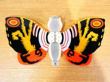 ◎当時もの　バンダイ　アクションフィギュア　ゴジラVSモスラ　MOTHRA/モスラ　全長約37cm　箱付き　1992年　極彩色モスラ　＠８０(5)_画像3