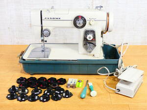 JANOME Janome швейная машина MODEL 680 foot контроллер / cam есть рукоделие рукоделие * б/у товар @100(5)