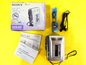 SONY ソニー TCS-60 WALKMAN ポータブルカセットプレーヤー WM-EX600 音響機器 オーディオ @送料520円 (5)