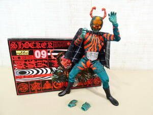 *meti com игрушка action фигурка RAH220 No.09 Kamen Rider .. мужчина 1/8 шкала общая длина примерно 250mm шокер загадочная личность вне с коробкой @60(5)