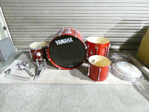 ★ 【S) USED!YAMAHA ドラムセット Stage Custom★ヤマハ/SBD622S/STT613S/SFT616Sなど ※現状品＠180×1、160×1、140×1計３個口（5）】