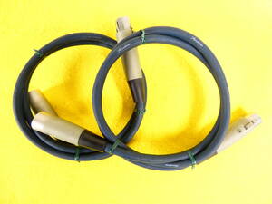 Accuphase Accuphase XLR кабель примерно 1.0m пара звук оборудование аудио ④ @ стоимость доставки 520 иен (5)
