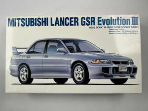 ![ не собран ]Hasegawa Mitsubishi Lancer GSR Evolution Ⅲ ① Hasegawa пластиковая модель @80(5)