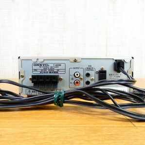 S) ONKYO オンキョー T-405W ステレオチューナー 音響機器 オーディオ @80 (4)の画像4