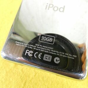 Apple アップル iPod classic PA002J 30GB 音響機器 オーディオ ※ジャンク @送料520円 (4)の画像7