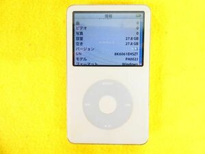 Apple アップル iPod classic PA002J 30GB 音響機器 オーディオ ※ジャンク @送料520円 (4)