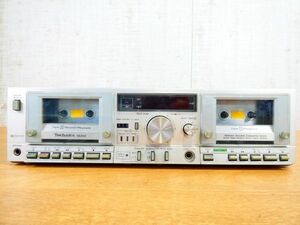 Technics Technics RS-M202 кассетная дека звук оборудование аудио * Junk / воспроизведение OK! @100 (5)