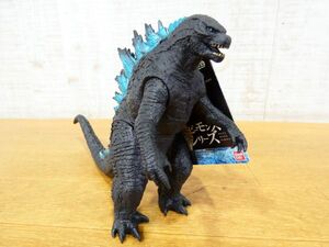 (G5-16)◎バンダイ ゴジラ キング・オブ・モンスターズ ソフビフィギュア ムービーモンスターシリーズ ゴジラ 2019 約33cm タグ付き ＠60