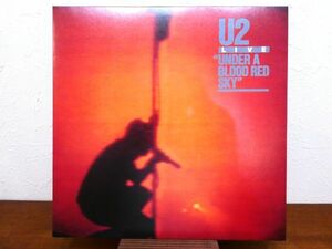 S) U2「 LIVE UNDER A BLOOD RED SKY 」 12inch 国内盤 20S-192 @80 (Z-38)