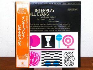 S) BILL EVANS QUINTET ビル・エヴァンス「 INTERPLAY 」 LPレコード 帯付き SMJ-6150 @80 (J-54)