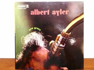 S) ALBERT AYLER アルバート・アイラー 「 NEW GRASS 」 LPレコード US輸入盤 AS9175 ※コーティングジャケ @80 (J-46)