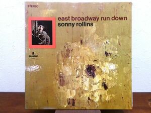 S) SONNY ROLLINS ソニー・ロリンズ「 East Broadway Run Down 」 LPレコード US盤 AS-9121 ※VAN刻印 @80 (J-36)