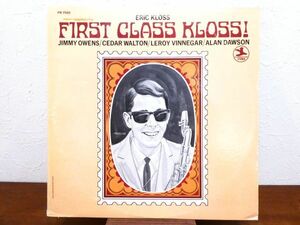 S) ERIC KLOSS 「 First Class Kloss! 」 LPレコード US盤 PRST 7520 @80 (J-28)