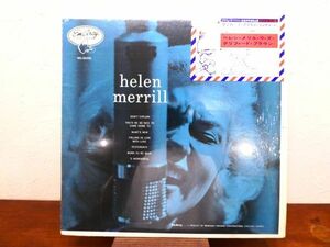 S) HELEN MERRILL ヘレン・メリル 「 HELEN MERRILL WITH CLIFFORD BROWN 」 LPレコード シュリンク付き ※US直輸入盤 MG-36006 @80 (J-5)