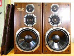S) DIATONE Diatone DS-77HRX WN speaker pair sound equipment audio * present condition delivery / sound out OK! @160×2 mouth (5)
