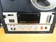 SONY TAPECORDER TC-365 ソニー オープンリールデッキ テープレコーダー オーディオ機器 ※通電OK ジャンク＠120(5)_画像4