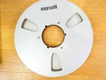 S) maxell マクセル 10号 メタルリール オープンリールテープ 2本 まとめ ※未確認 ジャンク＠80(5-12)_画像4