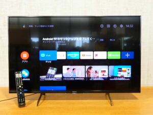 SONY ソニー BRAVIA ブラビア 43型 液晶テレビ 4K液晶テレビ androidTV KJ-43X8500H 2020年製 ＠落札後引き取り限定(5)