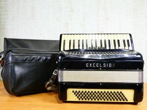 EXCELSIOR エキセルシャー Mod.580 アコーディオン 37鍵 鍵盤楽器 ※現状渡し＠140(5)