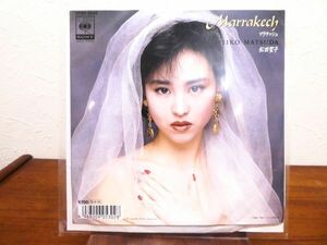 松田聖子「 MARRAKECH マラケッシュ 」 7inch/EP盤 07SH 3040 @送料370円 (X-30)