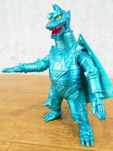 (G5-21)* Bandai Godzilla sofvi figure Movie Monstar series Mechagodzilla (1975) metallic green ver. approximately 16cm tag attaching @60